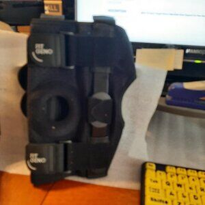 NEW ! Fit Geno Hinged Brace Adjustable Side Stabilizer Pain Recover Size Regular